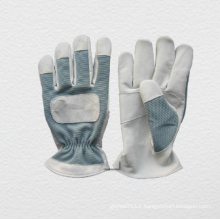 Leather Palm Spandex Back Mechanic Work Glove (7316)